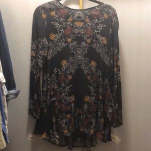 Free people open back top